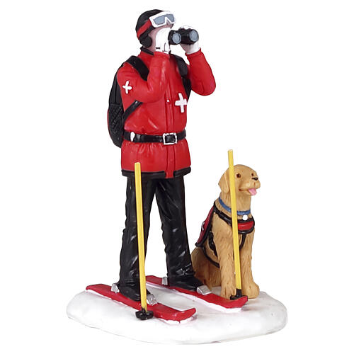 Estatueta Ski Patrol Lemax Vail Village 7,5x4,5x5 cm - 12028 1