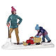 Clearing the Sidewalk statuina Lemax Vail Village 7x9x4 cm - 12029 s1