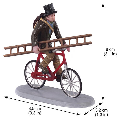 Travelling Chimney Sweep figurine ramoneur Lemax Caddington Village 8x8x3 cm - 12035 2