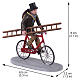 Travelling Chimney Sweep figurine ramoneur Lemax Caddington Village 8x8x3 cm - 12035 s2