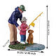 His First Fishing Lesson Lemax Vail Village 6x6x4 cm - 12038 s2