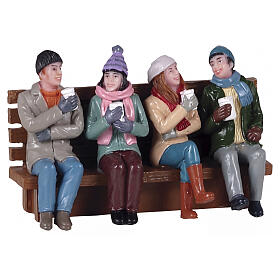 Coffee and Friends Figur Lemax 5x8x4 cm - 12040