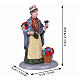 Flower Seller figurine by Lemax for Caddington Village, 3x2x1.5 in - 12041 s2