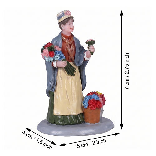 Flower Seller estatueta Lemax Caddington Village 7x5x4 cm - 12041 2