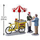 Taco Cart set 3 pcs figurine Lemax 10x11x5 cm - 12042 s2