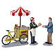 Taco Cart set 3 pezzi statuina Lemax 10x11x5 cm - 12042 s1