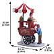 Hot Dog Cart statuina Lemax Carnival 9x7x5 cm - 12932 s2