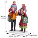 Family Christmas Shopping figurine Lemax Vail Village 8x7x3 cm - 22022 s2