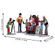 Photos With Santa set 5 pezzi statuina Lemax Vail Village 7x20x4 cm - 22032 s2