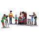 Conjunto de 5 estatuetas "Photos With Santa" Lemax Vail Village 7x20x4 cm - 22032 s1