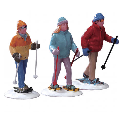 Snowshoe Walkers 3-teiliges Lemax Figurenset Vail Village 7x10x4 cm – 22033 1