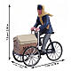 Mail Delivery Cycle Figur Lemax Caddington Village 7x7x3 cm - 22054 s2