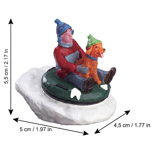 Tubing Buddies statuina Lemax Vail Village 5x4x5 cm - 22057 2
