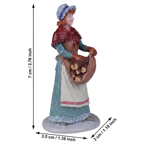 Wood For the Fire Lemax Caddington Village Figur 7x3x3 cm – 22114 2