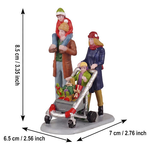 Family Holiday Shopping Spree Set 2-teilig Lemax Vail Village 8x7x7 cm – 22124 2