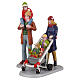 Family Holiday Shopping Spree Set 2-teilig Lemax Vail Village 8x7x7 cm – 22124 s1