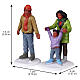 Family Ice Follies 2-piece figurine set by Lemax, Vail Village, 3x2.6x1.5 in - 22125 s2