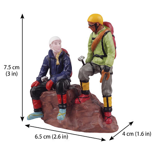 Mountain Climbers statuina Lemax Vail Village 8x6x4 cm - 22128 2