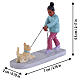 It's Time For A Walk statuina Lemax 5x7x2 cm - 22132 s2