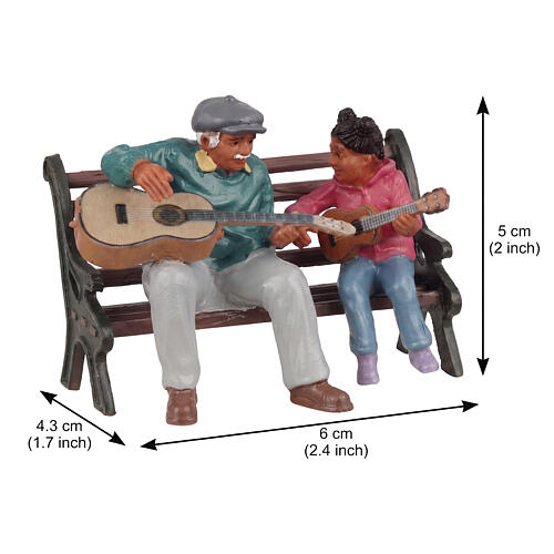 The Music Lesson statuina Lemax 5x6x4 cm - 22135 2