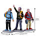 Vertical Mountain Climbers conjunto de 3 peças estatueta Lemax Vail Village 7x10x3 cm - 22136 s2