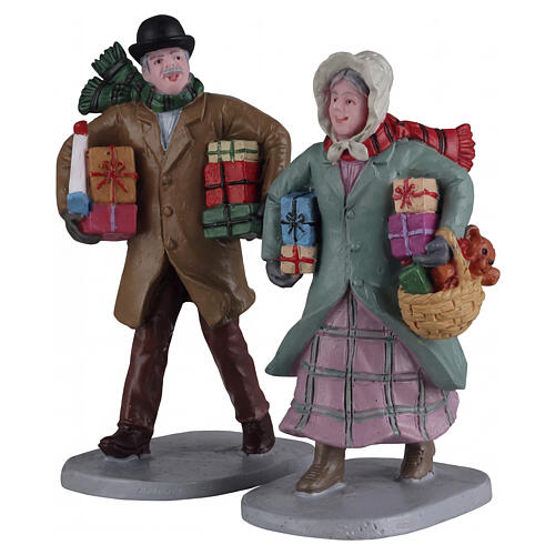 Gifts For The Grandchildren, zestaw 2 figurek Lemax Caddington Village, 7x7x4 cm - 22143 1
