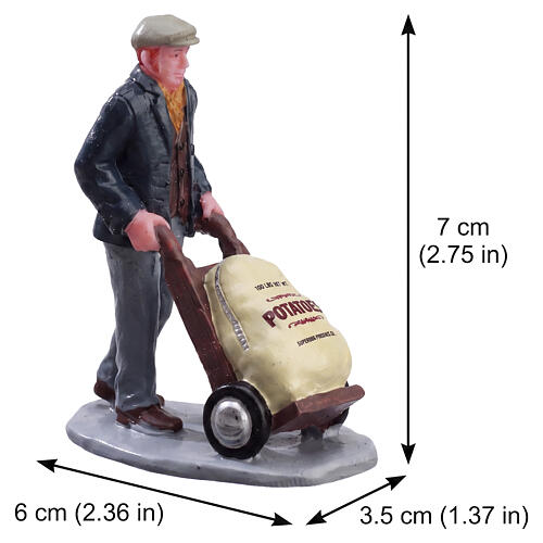 Market Worker estatueta Lemax Caddington Village 7x6x3 cm - 32118 2