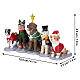 Costumed Canines set 5 pezzi statuina Lemax Plymouth Corners 5x10x4 cm - 32126 s2