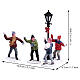 Snowball Fight conjunto 4 peças estatueta Lemax 11x14x4 cm - 32133 s2