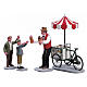 Gelato Cart set de 4 pièces figurine Lemax Caddington Village 9x14x5 cm - 32139 s1