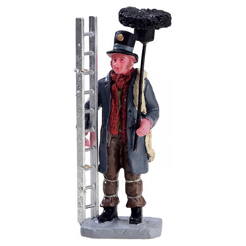 Chimney Sweep figurine by Lemax for Caddington Village, 3.1x1.2x1 in - 32148 1
