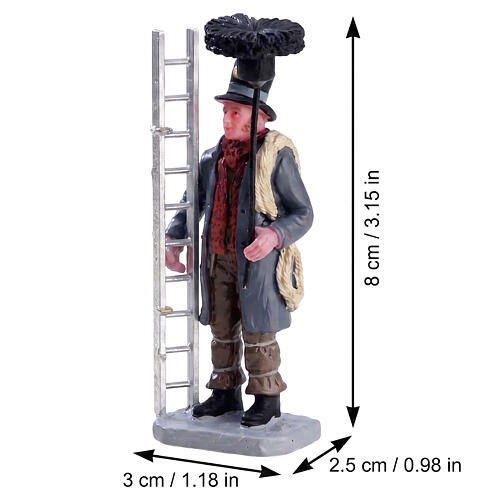 Chimney Sweep statuina Lemax Caddington Village 8x3x2 cm - 32148 2