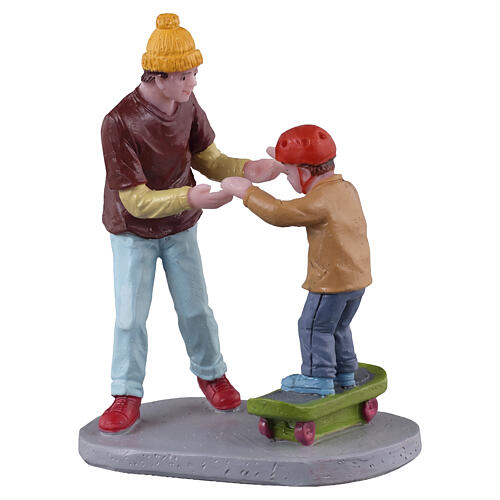 Beginner Boarder figurine Lemax Caddington Village 7x5x4 cm - 32204 1