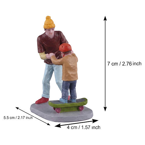 Beginner Boarder figurine Lemax Caddington Village 7x5x4 cm - 32204 2