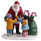 Santa Gets A Hug statuina Lemax 7x7x4 cm - 32211 s1
