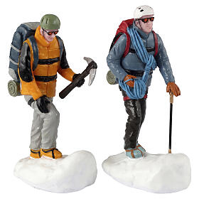 Mountaineers 2-teiliges Figuren-Set Lemax Vail Village 7x6x4 cm - 32213