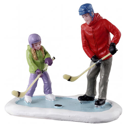Father Daughter Practice Time figurine Lemax Vail Village 7x8x4 cm - 32218 1