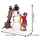 Dressing Mr. Snowman statuina Lemax Caddington Village 7x8x4 cm - 32732 s2