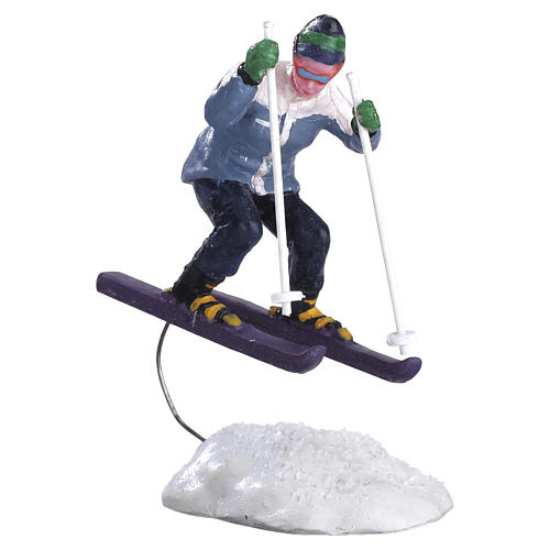 Estatueta Skiing Girl Lemax Vail Village 9x5x3 cm - 32771 1