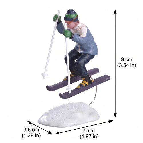 Estatueta Skiing Girl Lemax Vail Village 9x5x3 cm - 32771 2