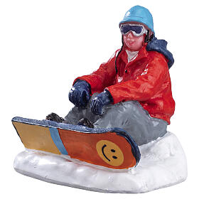 Figurka Lemax Snowboarding Breather, Vail Village, 4,5x5,2x4 cm — 42221