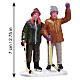 The Home Team set 5 pezzi statuina Lemax Vail Village 7x16x4 cm - 42240 s2