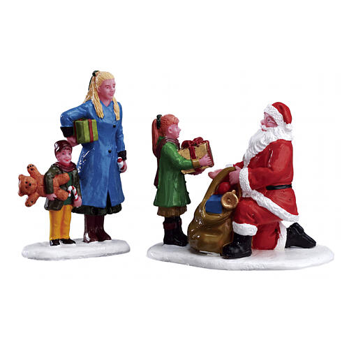 Presents From Santa 2-teiliges Figuren-Set Lemax Caddington Village 7x11x4 cm - 42245 1