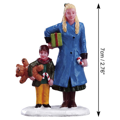 Presents From Santa conjunto de 2 peças estatueta Lemax Caddington Village 7x11x4 cm - 42245 2