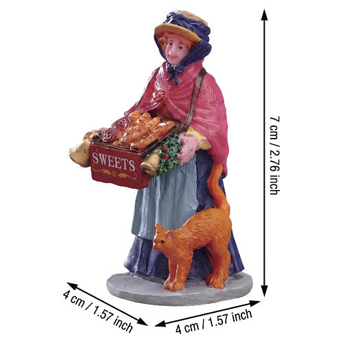 Sweet Seller statuina Lemax Caddington Village 7x4x4 cm - 42254 2