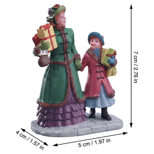 Christmas Shopping Figur Lemax Caddington Village 7x5x4 cm - 42257 2