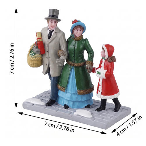 Christmas Eve Shopping statuina Lemax Caddington Village 7x7x4 cm - 42315 2