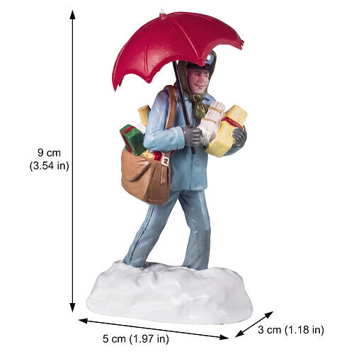 Snowy Delivery statuina Lemax Vail Village 9x5x3 cm - 42319 2