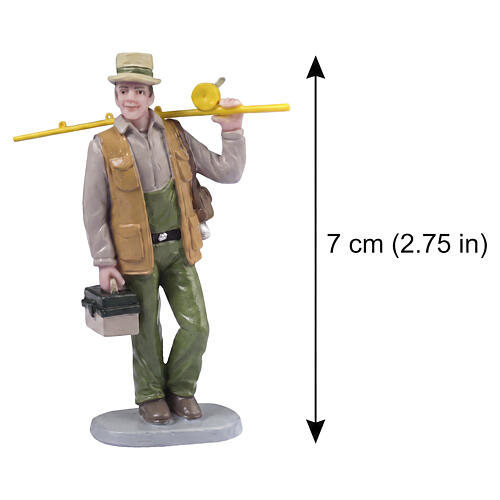 Fishin' Time set 2 pezzi statuina Lemax Vail Village 7x7x3 cm - 42321 2