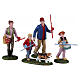 Family Fishing Day set 4 pezzi statuina Lemax Vail Village 8x11x6 cm - 42327 s1